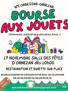 Photo de la bourse aux vêtements Bourse aux jouets, matériel de puériculture, livres