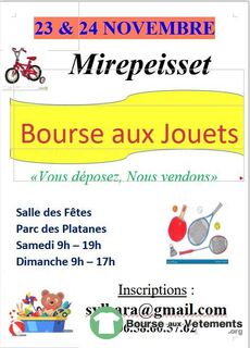 Bourse aux jouets - on vend pour vous