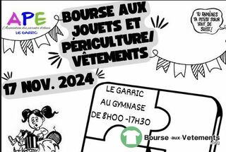 Photo de la bourse aux vêtements Bourse aux jouets-péricultures-vêtements