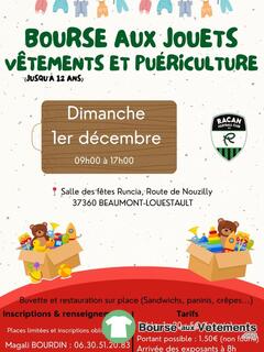 Photo de la bourse aux vêtements Bourse aux jouets puériculture et vêtements