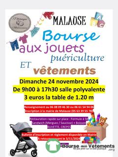 Photo de la bourse aux vêtements Bourse aux jouets, puériculture et vêtements