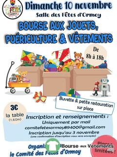 Photo de la bourse aux vêtements Bourse aux jouets, puériculture et vêtements