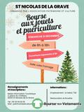 Bourse aux jouets, puériculture et vêtements