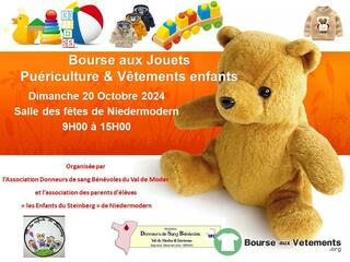 Photo de la bourse aux vêtements Bourse aux Jouets Puériculture et Vêtements Enfants