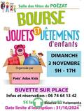 Bourse aux jouets, puériculture et vêtements enfants