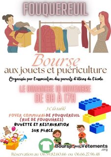 Photo de la bourse aux vêtements Bourse aux jouets, puériculture, livres...