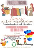 Bourse aux jouets, puériculture, livres...