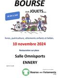 Bourse aux jouets, puériculture, vêtements bébé et enfants..