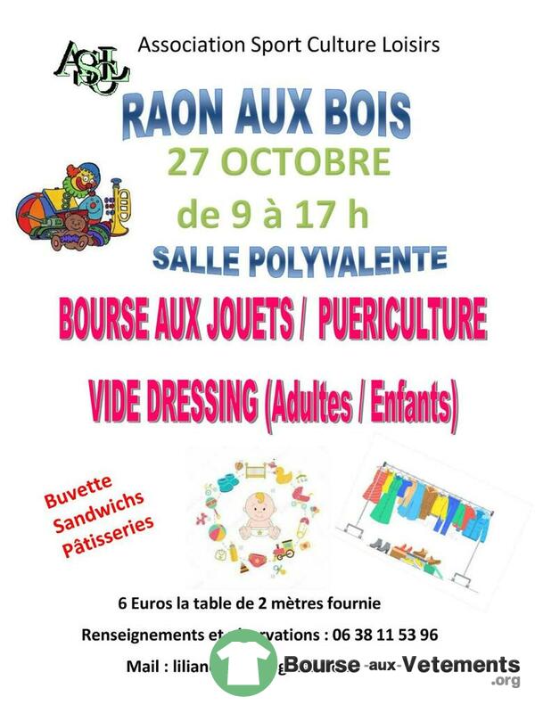 Bourse aux jouets , puériculture ,vide dressing