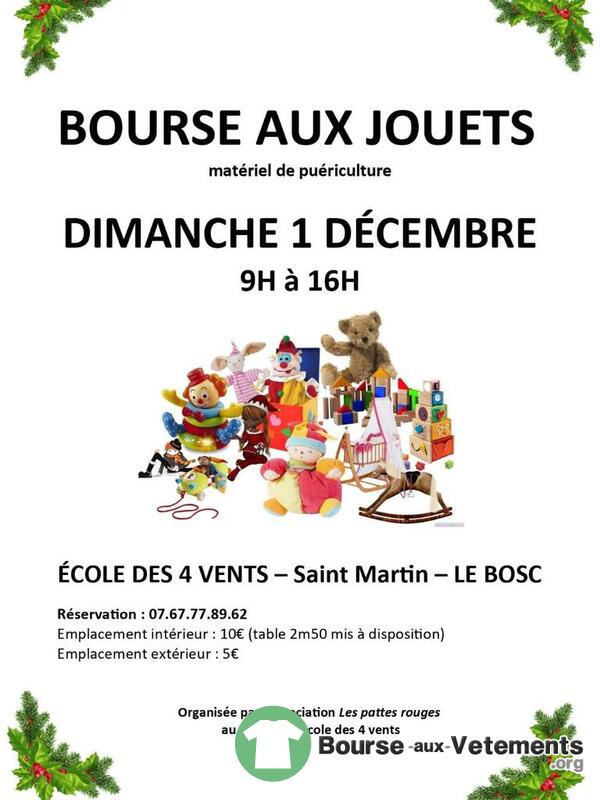 Bourse aux jouets - Saint Martin du Bosc