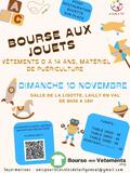 Photo Bourse aux jouets, vêtements de 0 à 14 ans et puériculture à Lailly-en-Val