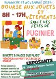 Photo Bourse aux jouets-vêtements au profit de l'école de Souilhe à Puginier