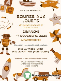 Photo de la bourse aux vêtements Bourse aux jouets, vêtements enfants