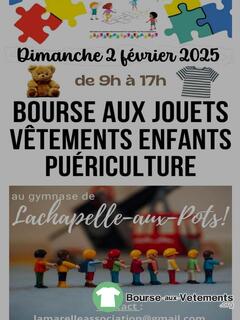 Photo de la bourse aux vêtements Bourse aux jouets, vêtements enfants, articles de puéricultu