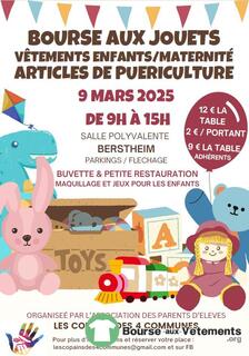 Photo de la bourse aux vêtements Bourse de jouets vêtements enfants articles de puériculture