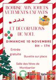 Bourse aux jouets, vêtements enfants et décoration de Noël