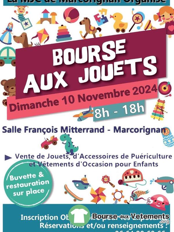 Bourse aux Jouets, Vêtements Enfants et Puériculture