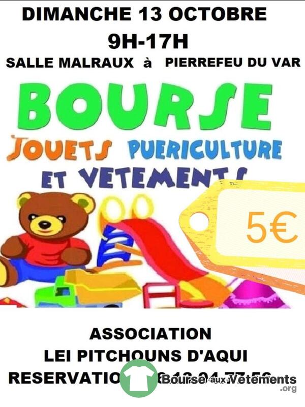 Bourse aux jouets vêtements enfants et puériculture