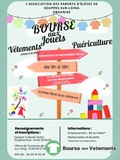 Bourse aux jouets, vêtements et articles de puériculture