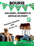 Bourse aux jouets, vêtements et articles de sport