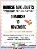 Photo Bourse aux jouets, vêtements et puériculture à Bournand