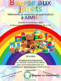 Photo de la bourse aux vêtements Bourse aux jouets, vêtements et puériculture