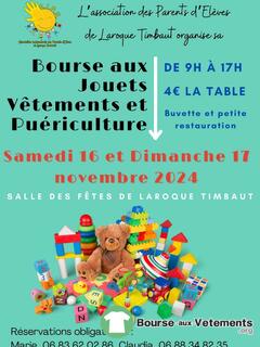 Photo de la bourse aux vêtements Bourse aux jouets, vêtements et puériculture