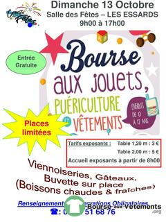 Photo de la bourse aux vêtements Bourse aux Jouets, Vêtements et Puériculture