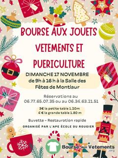 Photo de la bourse aux vêtements Bourse aux jouets, vêtements et puériculture