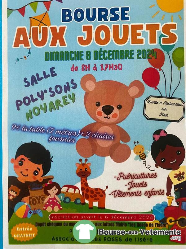 Bourse aux jouets, vêtements et puéricultures