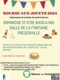 Photo Bourse aux jouets (vétements et puéricultures) à Préserville