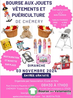 Photo de la bourse aux vêtements Bourse aux jouets vêtements puériculture