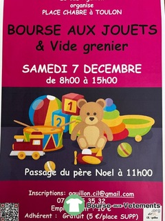 Photo de la bourse aux vêtements Bourse aux jouets- Vide grenier : quartier AGUILLON