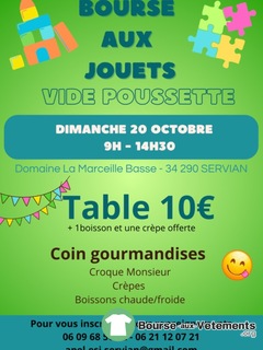 Photo de la bourse aux vêtements Bourse aux jouets- Vide poussettes -Vêtements puériculture