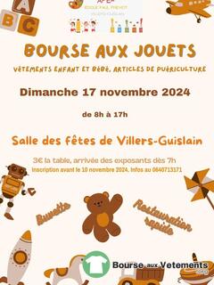 Photo de la bourse aux vêtements Bourse aux jouets Villers-Guislain