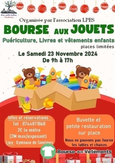 Photo de la bourse aux vêtements Bourse aux jouets_Puériculture_Livres_Vêtements