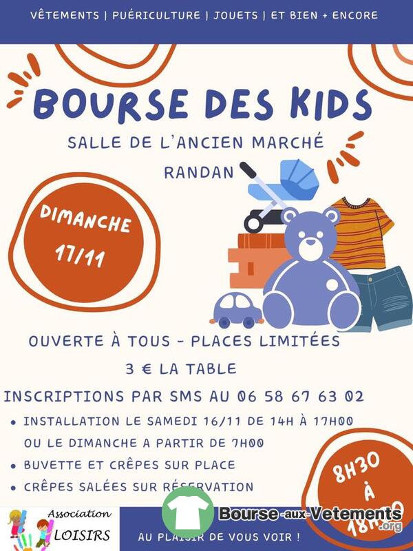 Bourse aux kids