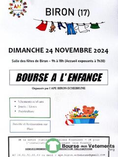 Photo de la bourse aux vêtements Bourse à l'enfance