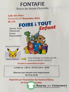 Photo de la bourse aux vêtements Bourse à l’enfant