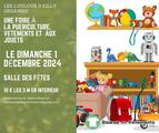 Bourse à la puériculture, jouets, vêtements enfants