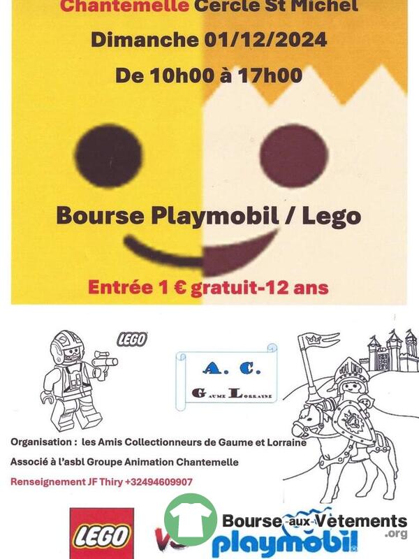 Bourse Lego vs Playmobil