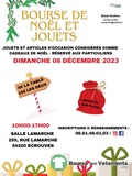 Bourse de noël et jouets