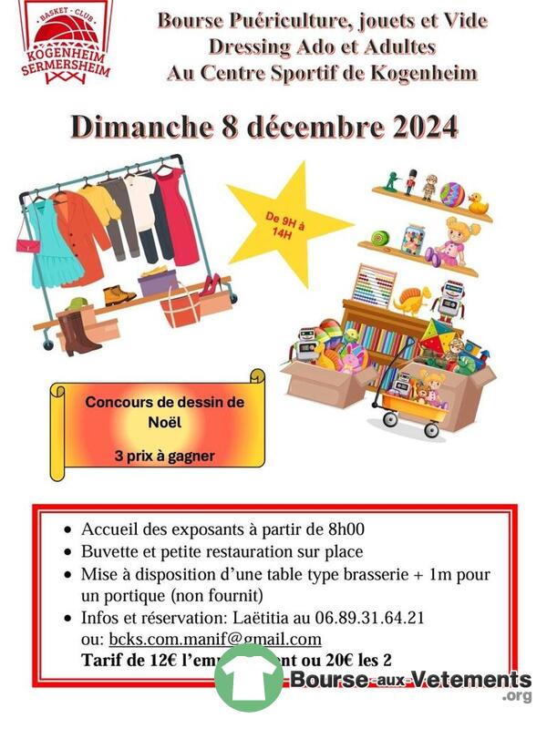 Bourse Puériculture et Vide Dressing Ado et Adultes