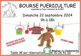 Photo de la bourse aux vêtements Bourse puériculture ( jeux et vêtements enfants tout âge)