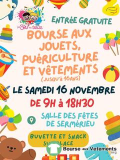 Photo de la bourse aux vêtements Bourse Puériculture-Jouets-Vêtements (jusqu'à 14 ans)