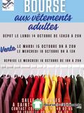 Bourse aux vêtements adultes