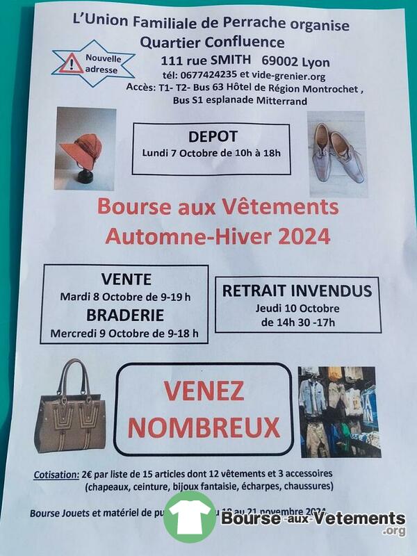 Bourse aux vêtements automne hiver