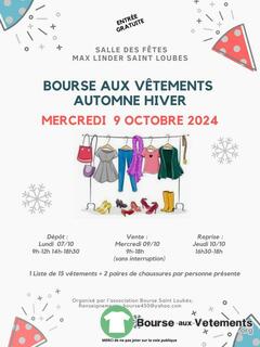 Photo de la bourse aux vêtements Bourse aux vêtements automne hiver