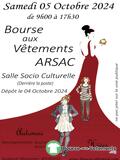 Bourse aux vêtements automne hiver d'Arsac