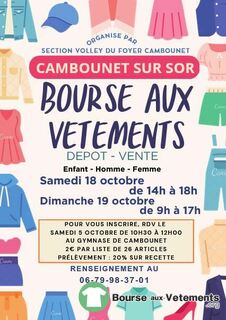 Photo de la bourse aux vêtements bourse aux vêtements automne hiver( dépot vente)